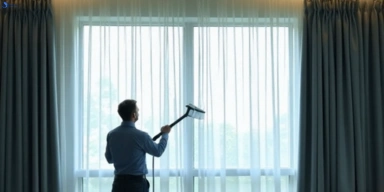 Commercial curtain stain removal service anstead hotels offices restaurants